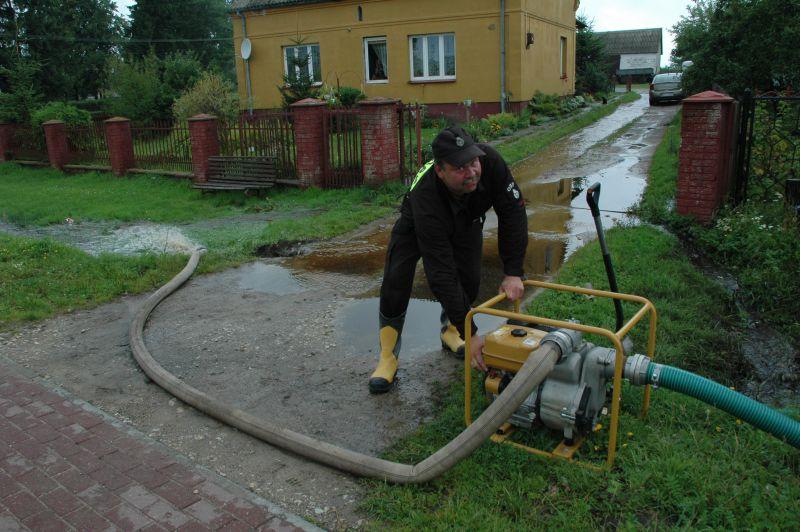 sytuacja powodziowa - 27 lipca godz. 15.00