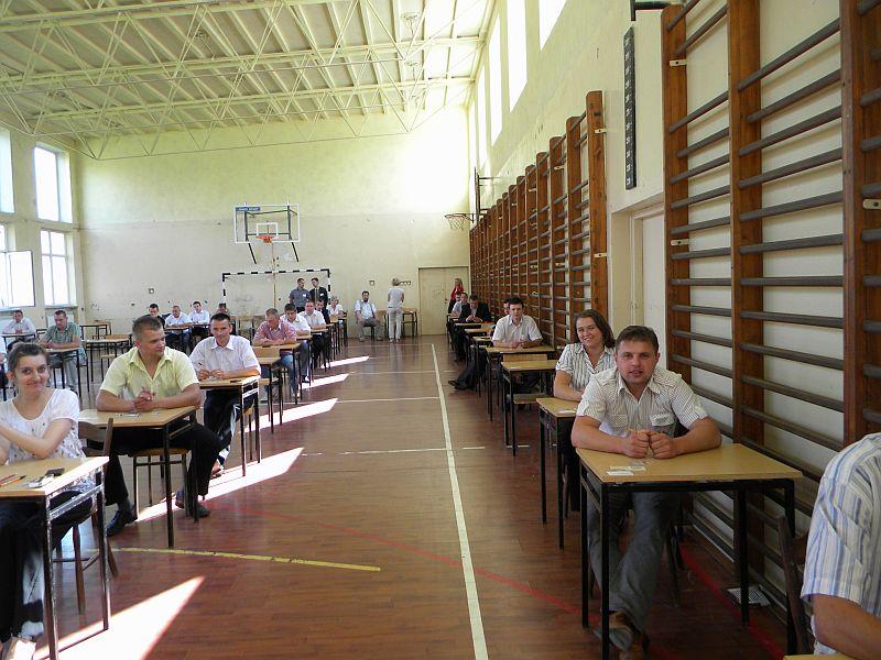 Egzaminy w golądkowskim technikum