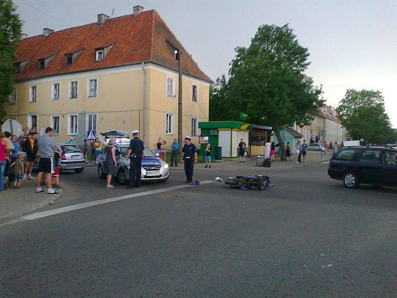 Kolizja na skrzyżowaniu