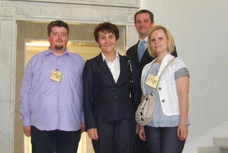 Poseł Prządka wsparła inicjatywę SLD