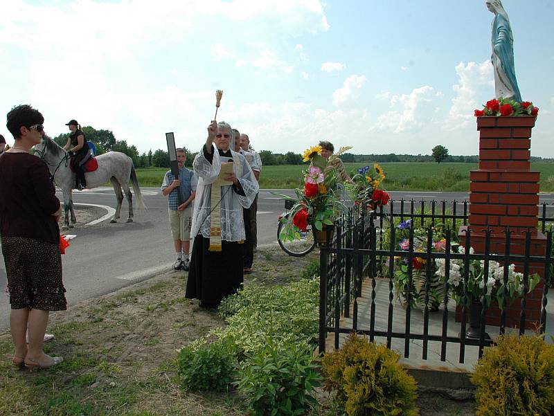 Poświęcenie pól w Chmielewie