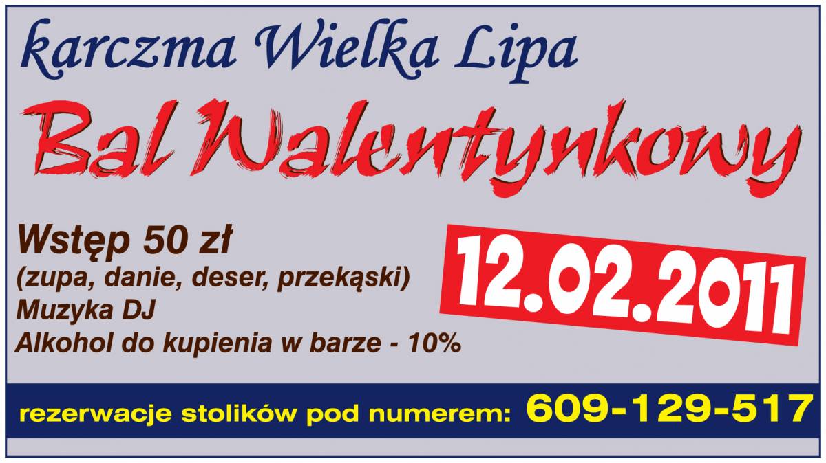 Wielka Lipa Walentynki