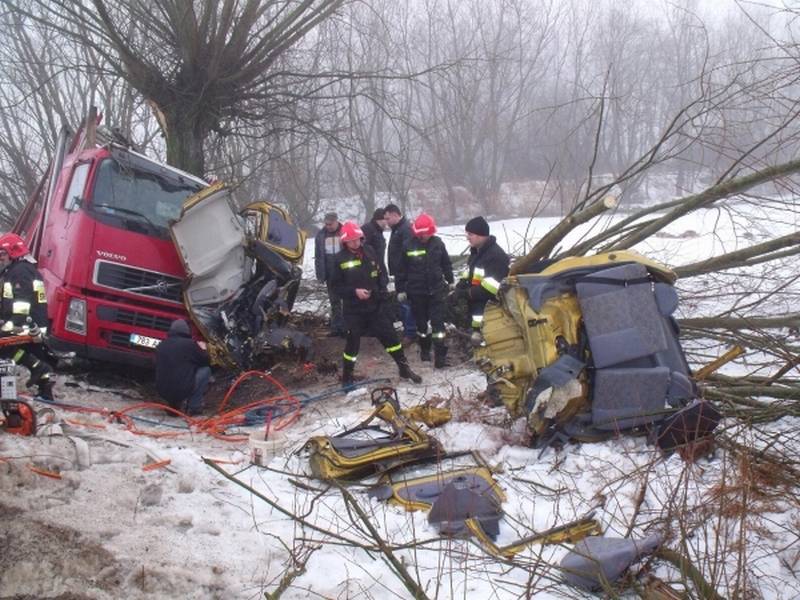 Groźny wypadek w Golądkowie