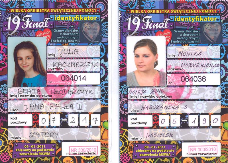 9 stycznia 2011 Pułtusk po raz kolejny zagra z Owsiakiem