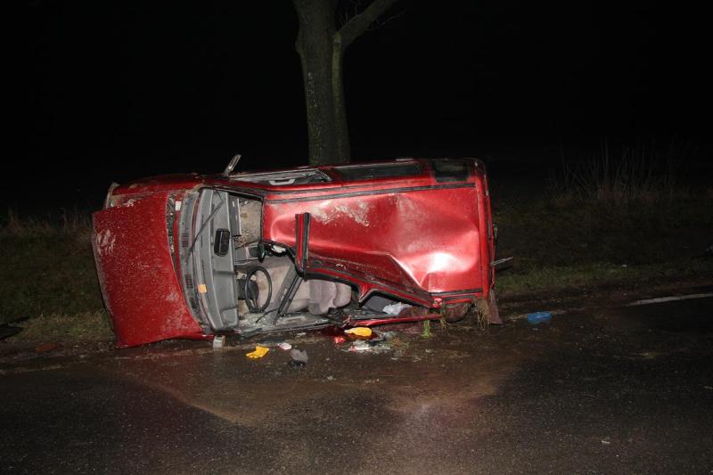 Pijany kierowca spowodował wypadek