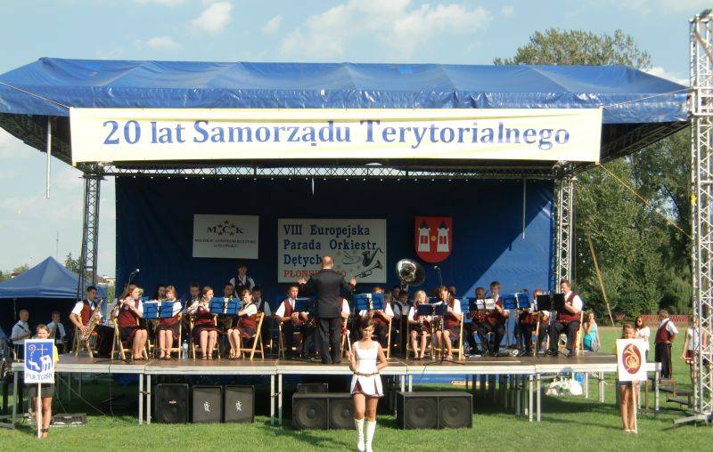 Pułtuska Orkiestra na Europejskiej Paradzie Orkiestr