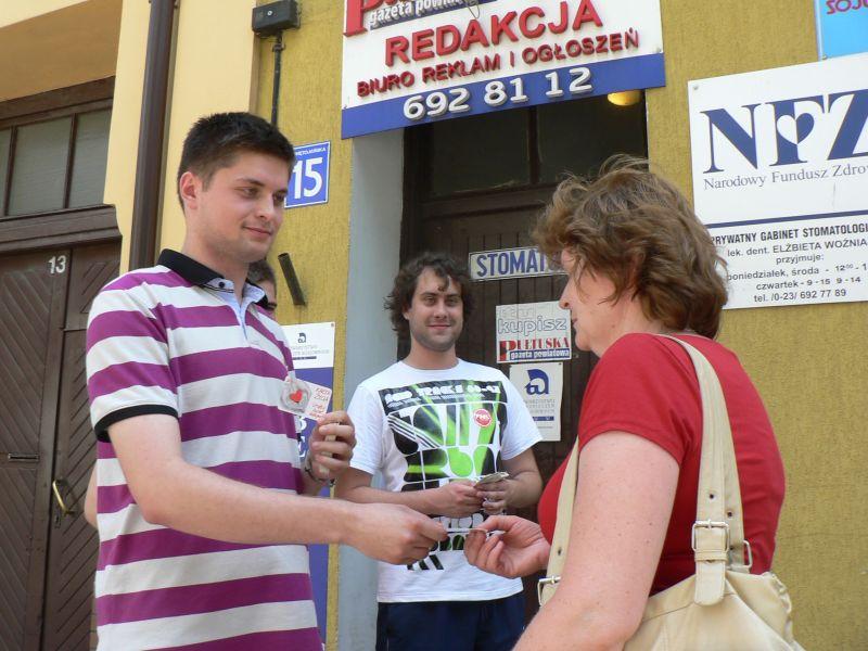 Setki „Kart życia” rozdali młodzi z FMS 