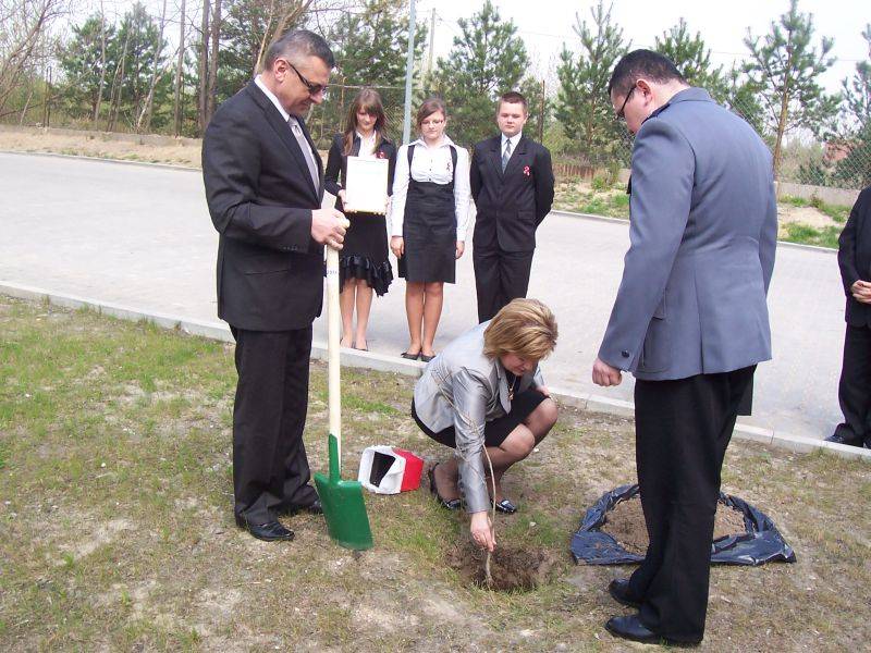 Dąb dla aspiranta Stanisława Jarka	