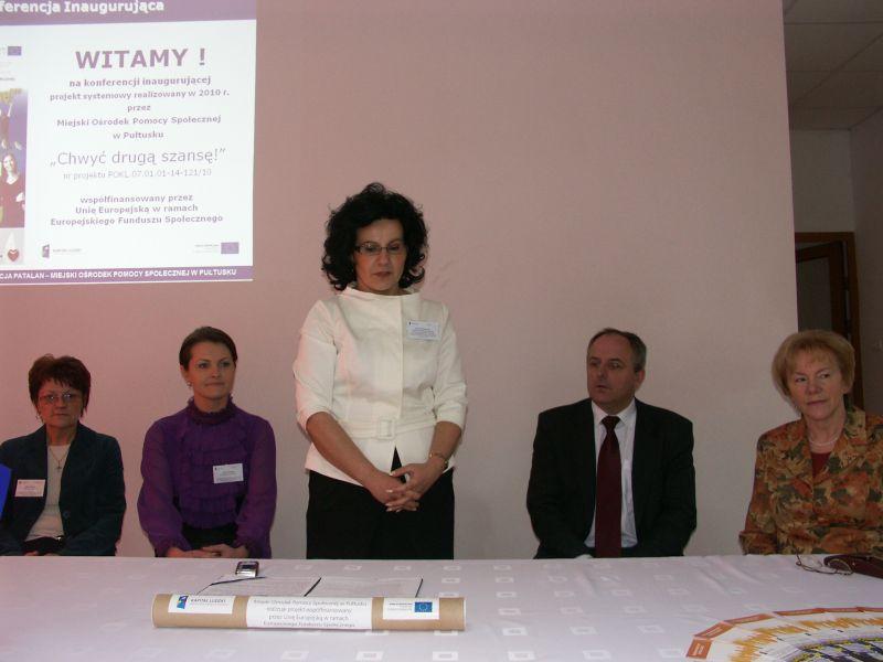  Konferencja inaugurująca projekt „Chwyć drugą szansę” 