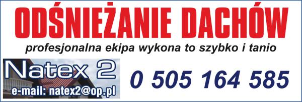 Odśnieżanie dachów