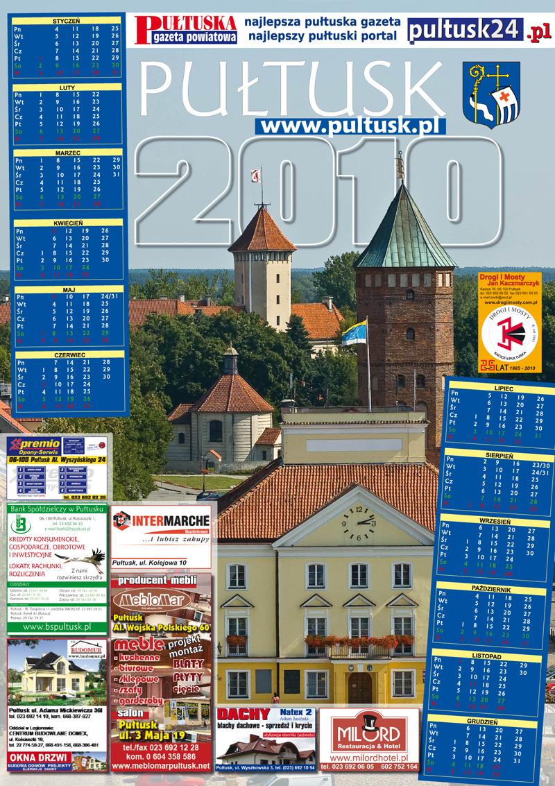 W styczniu kalendarze w Pułtuskiej Gazecie Powiatowej