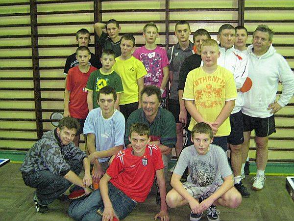 Listopadowe rozgrywki tenisa stołowego