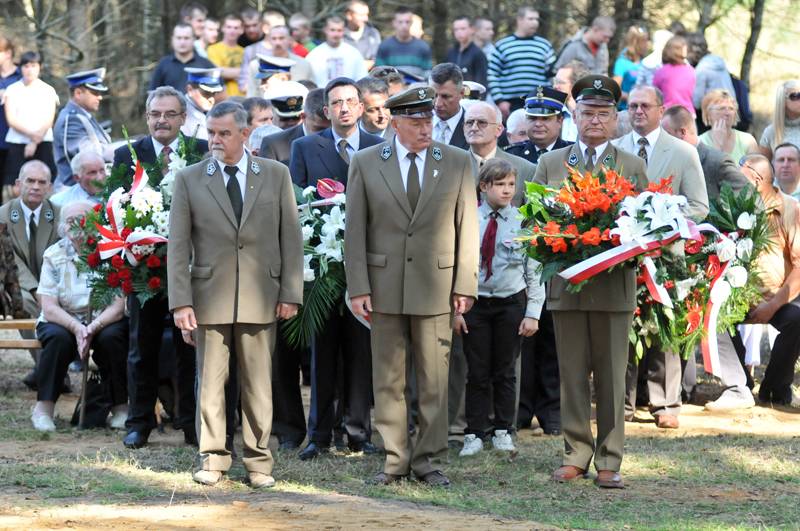 Gratulacje dla leśników co Pułtusk promują