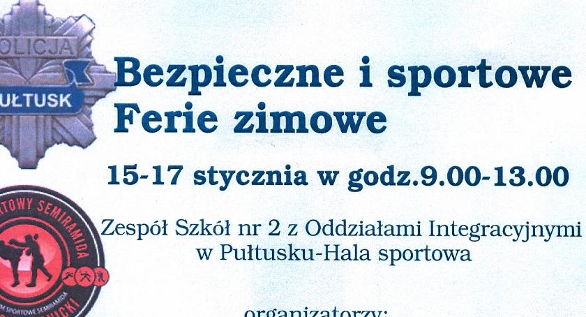 Bezpieczne ferie