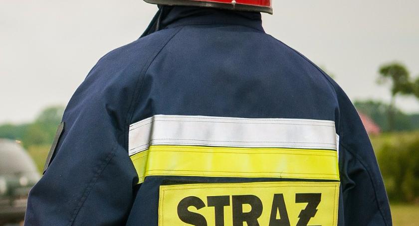 Pożar domu jednorodzinnego