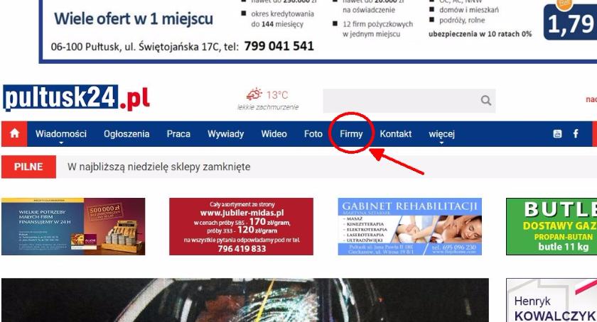 Dodaj swoją firmę