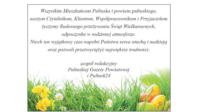 Radosnych Świąt Wielkanocnych!