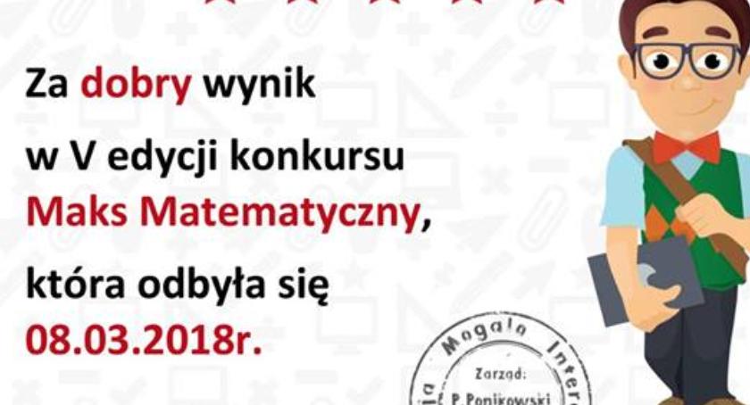 Sukces Ruszkowiaków w Matematycznym Maksie