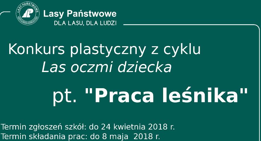 „Praca leśnika” - zaproszenie do kolejnej edycji konkursu „Las oczami dziecka”