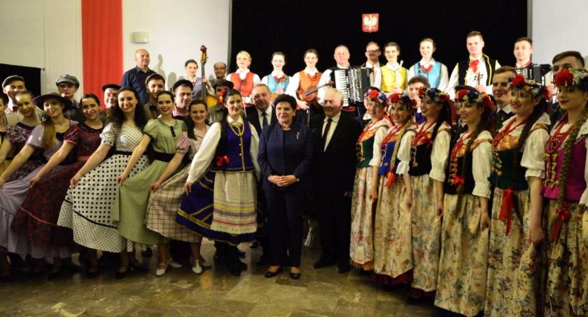 Beata Szydło w Pułtusku - migawki filmowe