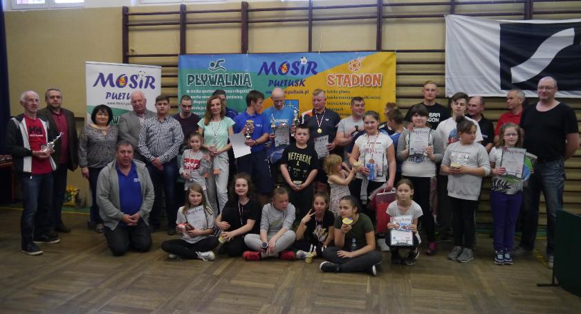 Zakończenie grand prix w tenisie stołowym
