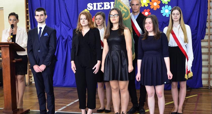Pożegnanie maturzystów w Ruszkowskim