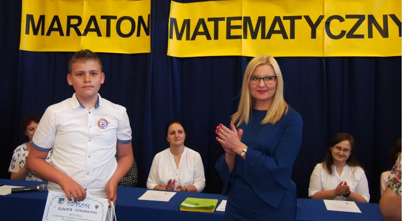 Albert Ostrowski mistrzem matematyki!