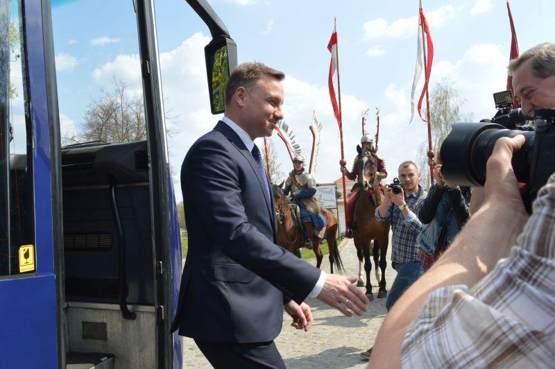 Andrzej Duda w Pułtusku