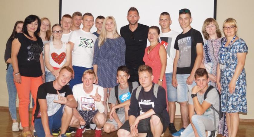 Arkadiusz Malarz z wizytą w pułtuskim Prusie