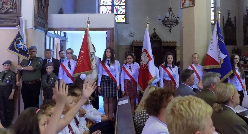 PSP Przemiarowo na uroczystości patriotycznej w Olsztynku