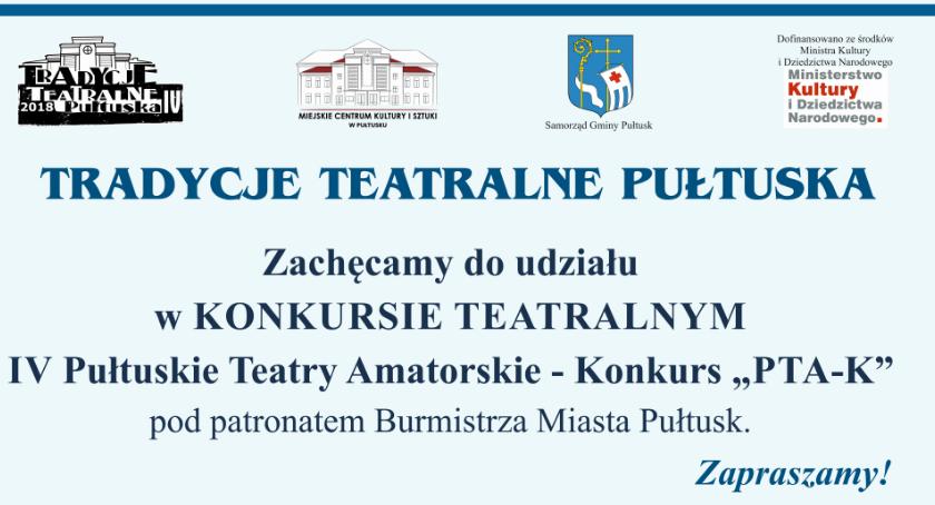 Zaproszenie do udziału w Konkursie Teatralnym