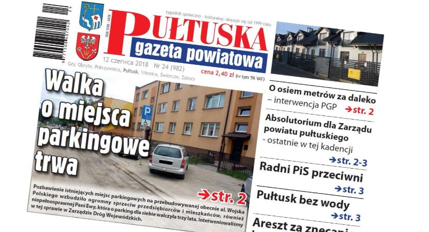 W 24 numerze Pułtuskiej Gazety Powiatowej