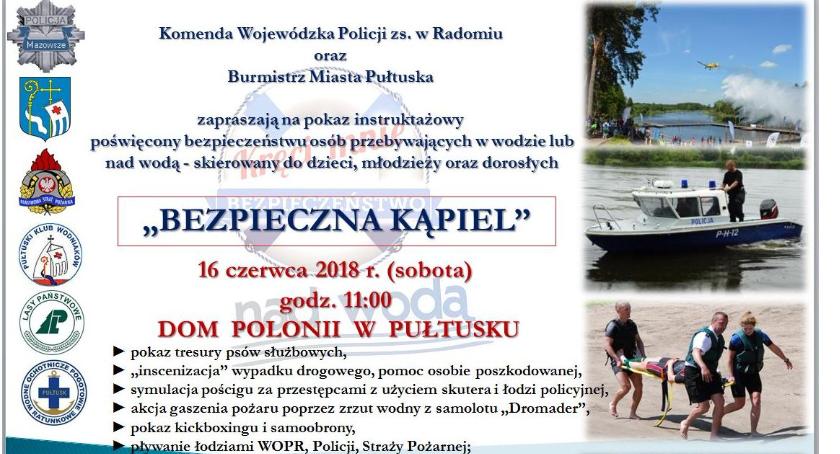 Pokaz BEZPIECZNA KĄPIEL już jutro
