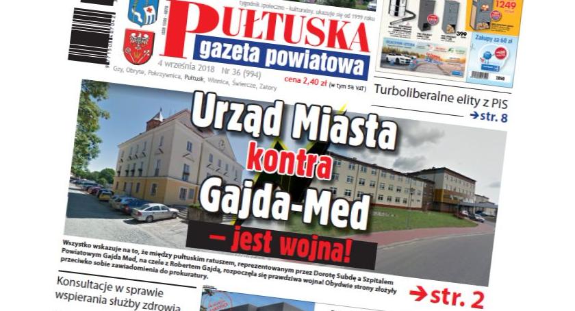 W 36 numerze Pułtuskiej Gazety Powiatowej 