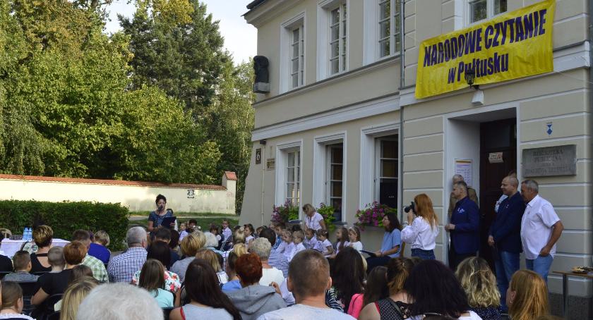 Narodowe Czytanie w Pułtusku - GALERIA ZDJĘĆ