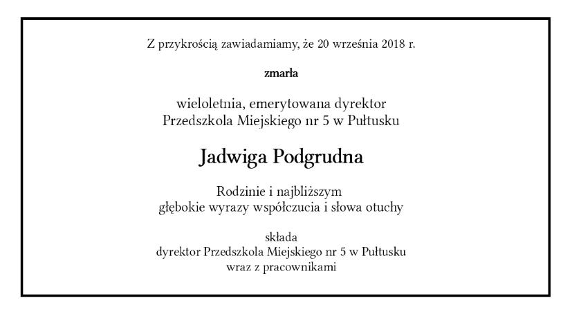 Kondolencje