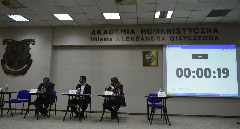 Debata kandydatów na burmistrza