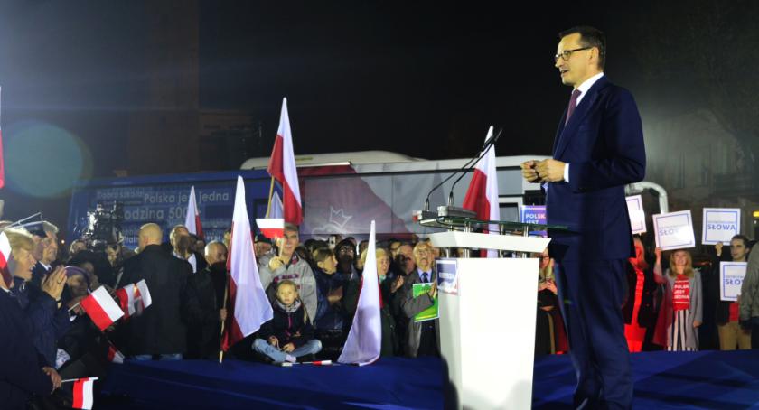 Podsumowanie kampanii wyborczej PiS z udziałem Mateusza Morawieckiego