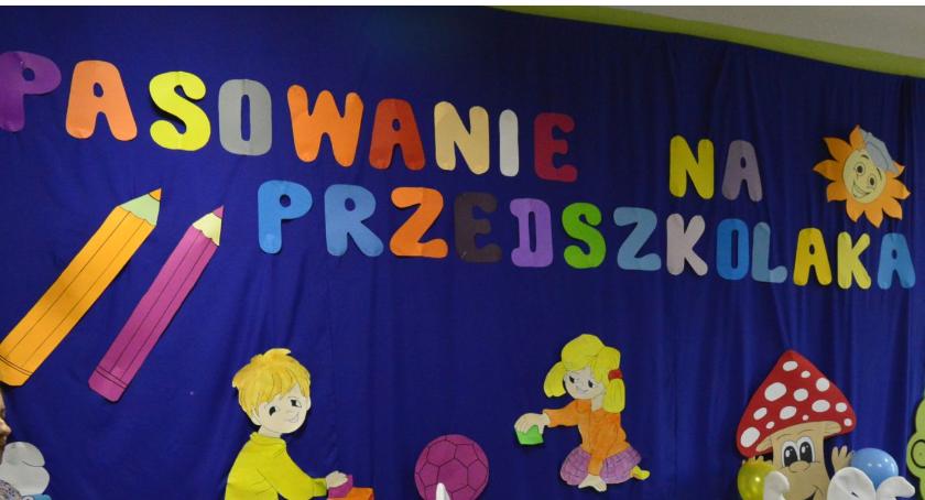 Pasowanie przedszkolaków z miejskiej Czwórki