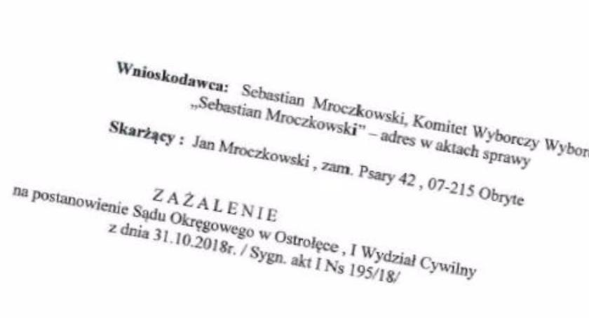Wójt Mroczkowski złożył zażalenie