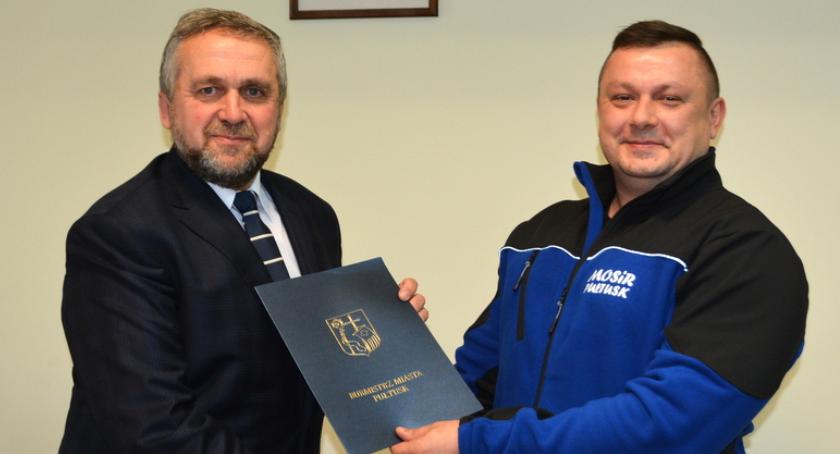 Marcin Nożykowski po. Dyrektora MOSiR