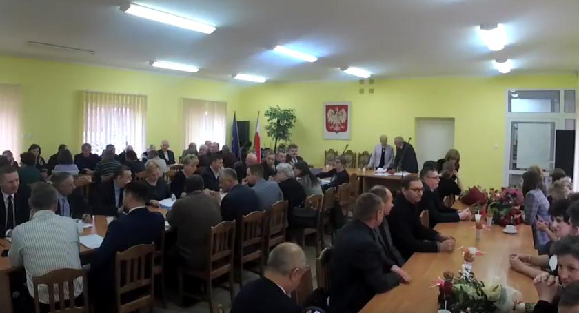 Pierwsza sesja Rady Gminy Gzy - transmisja na żywo