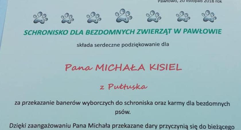 Banery dla schroniska