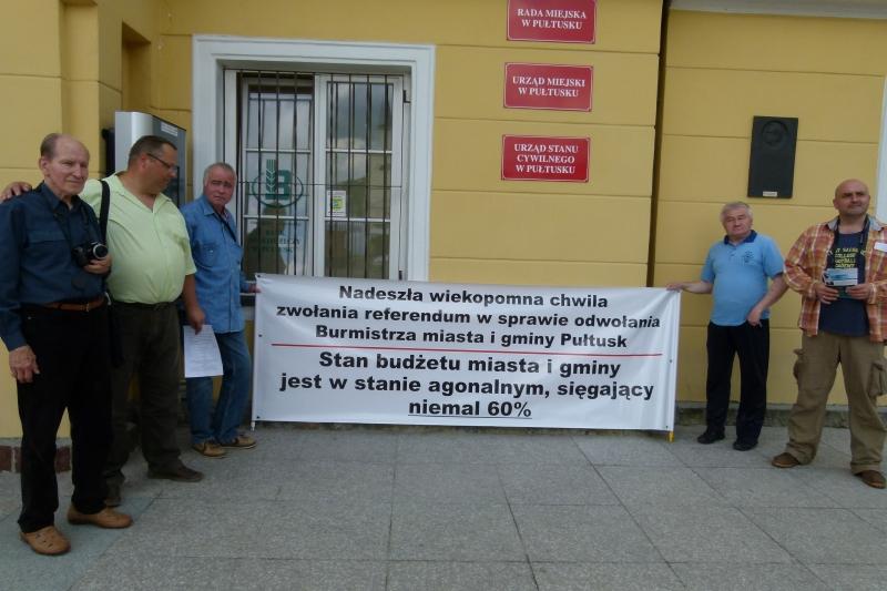 Będzie referendum w sprawie odwołania burmistrza?