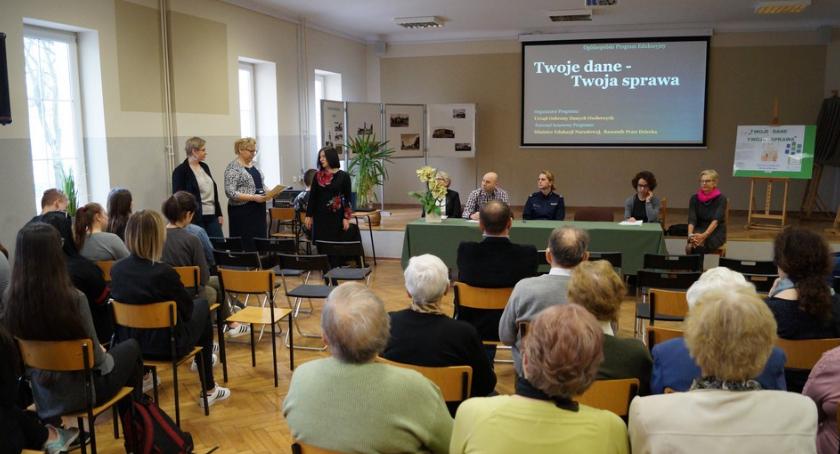 „Twoje dane – Twoja sprawa” - konferencja w ZS im. B. Prusa