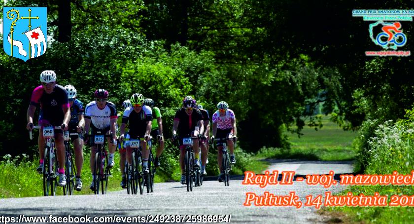 Ogólnopolski rajd rowerowy 14 kwietnia w Pułtusku