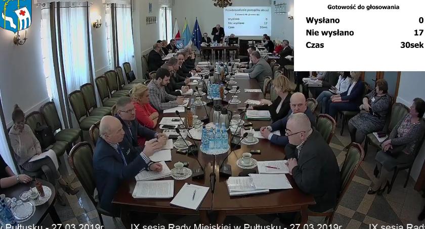 IX Sesja Rady Miejskiej w Pułtusku