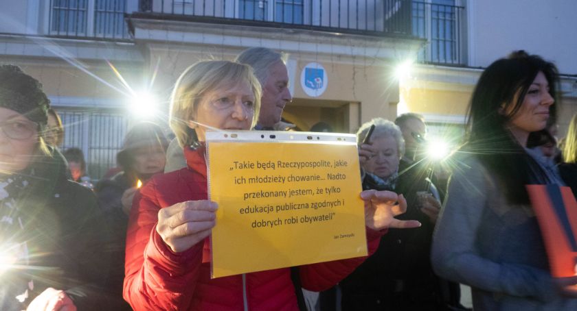 Pułtusk solidarny z nauczycielami!