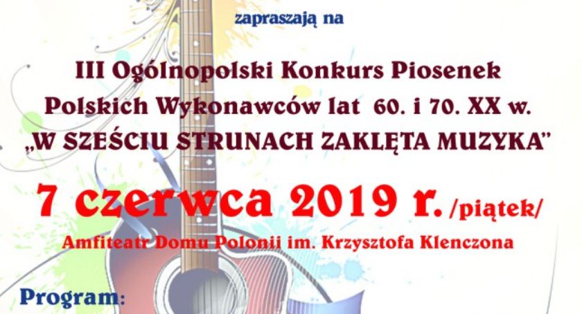 Ogolnopolski konkurs już jutro - ZAPROSZENIE