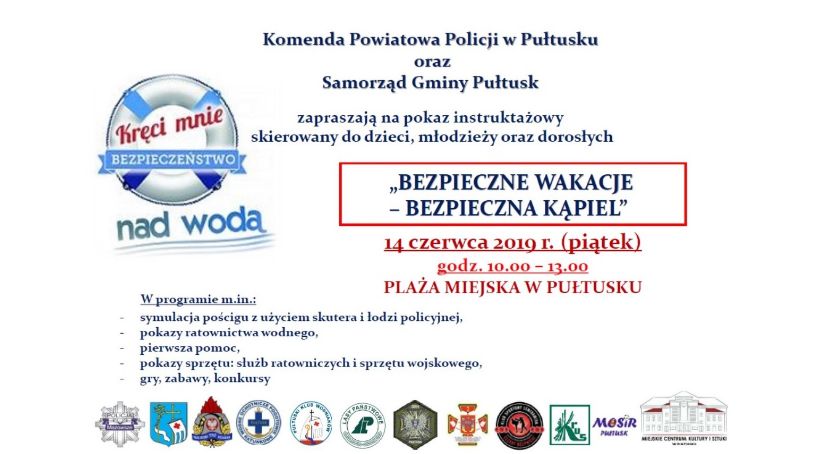 Zmiana godziny pokazów na plaży - start o godz. 10!
